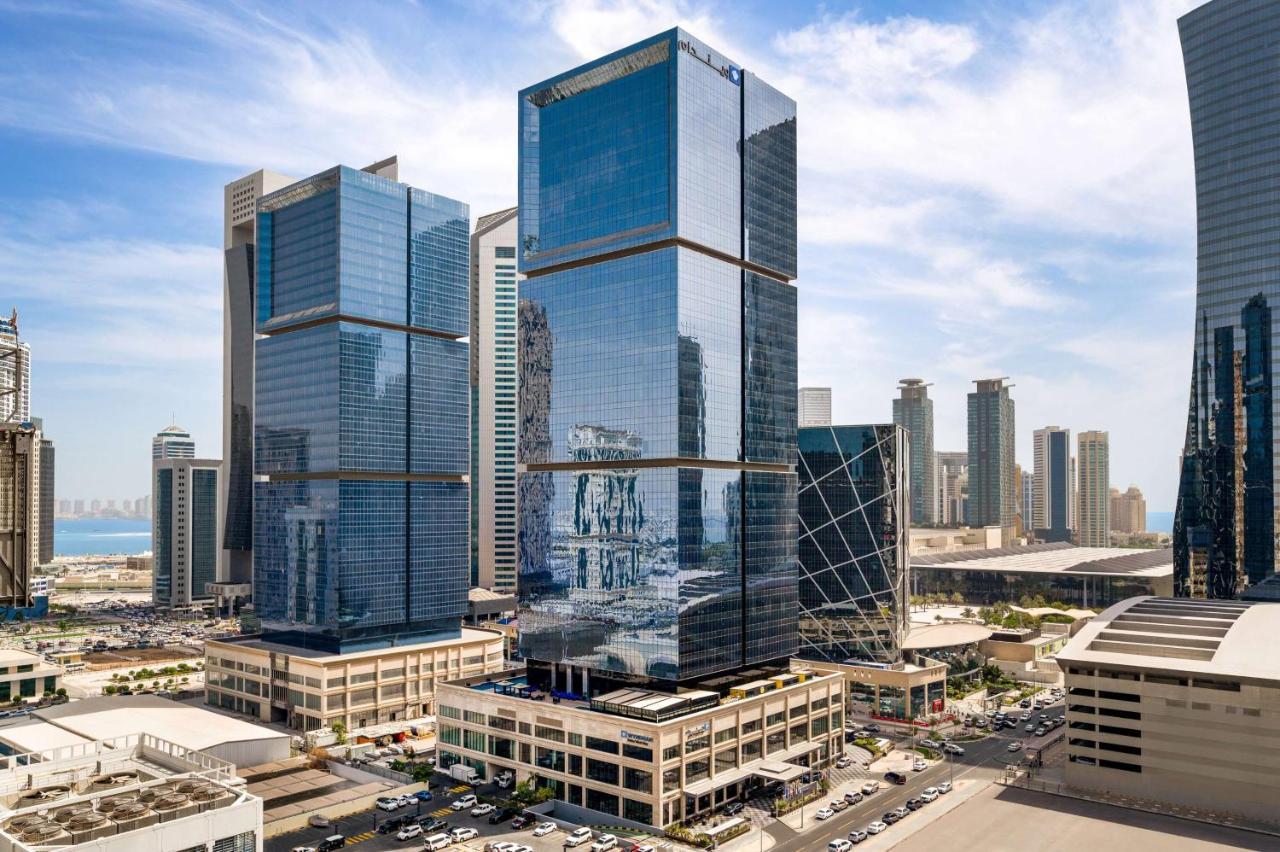 Wyndham Doha West Bay Hotel Exterior foto The Pearl Business Park